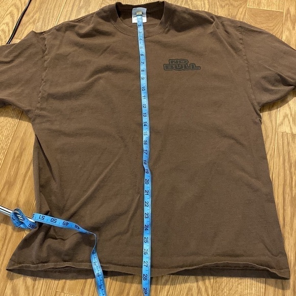 PORT and Company Men’s Brown No Bull Short Sleeve Shirt (Size XL) - Picture 5 of 7